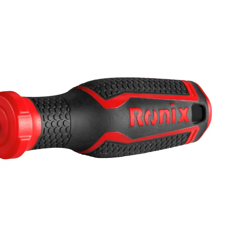 Ronix Schlitzschraubendreher mit PP+TPR-Griff, 3 * 100 mm (2-farbig)