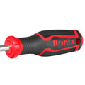 Ronix Schlitzschraubendreher mit PP TPR Griff 8*150 mm (2-Farbig)