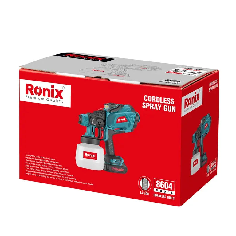 Ronix 20V Akku-Farbspritzgerät 32.000 U/min