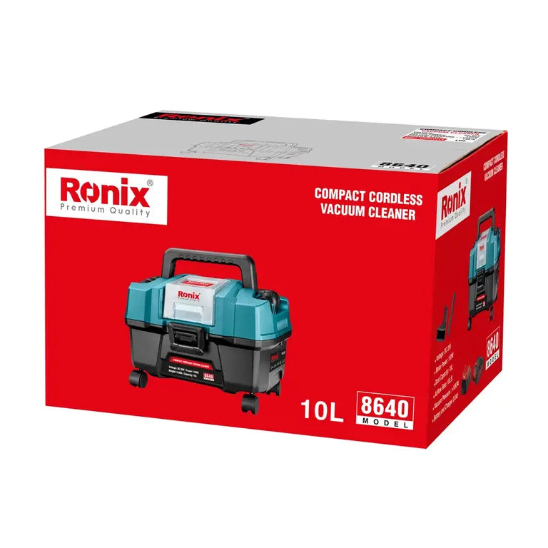 Ronix 20V Kompakt-Akku-Sauger 15L