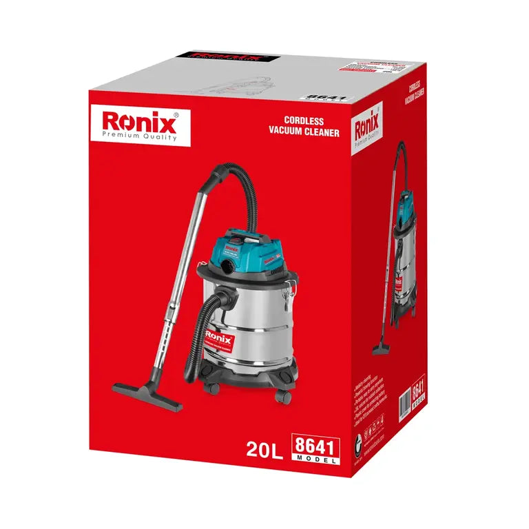 Ronix 20V Kompakt-Akku-Sauger 20L