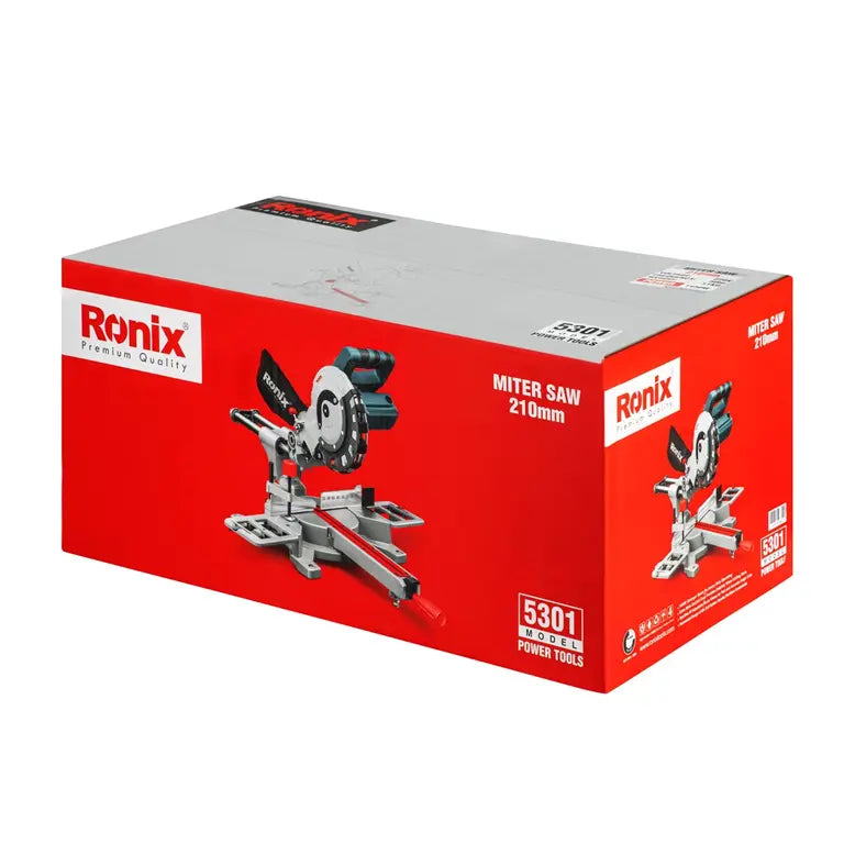 Ronix Kapp- und Gehrungssäge mit Gleitfunktion 1450 W - 210 mm