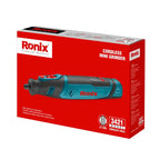 Ronix Akku-Mini-Schleifer-Set 8V - 3,2 mm