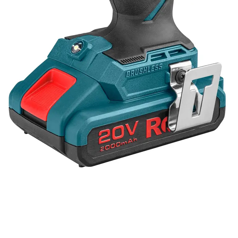 Ronix Akku-Schlagbohrschrauber-Set 20V bürstenlos 13mm - 55 Nm