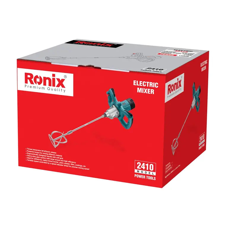 Ronix 2-Gang-Rührgerät mit Elektromotor, 1300 W
