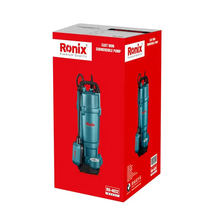Ronix Guss-Tauchpumpe, 1 PS