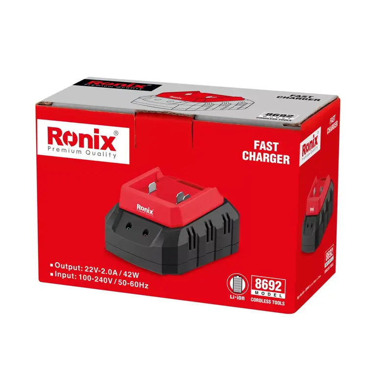 Ronix 22V Schnellladegerät 2A