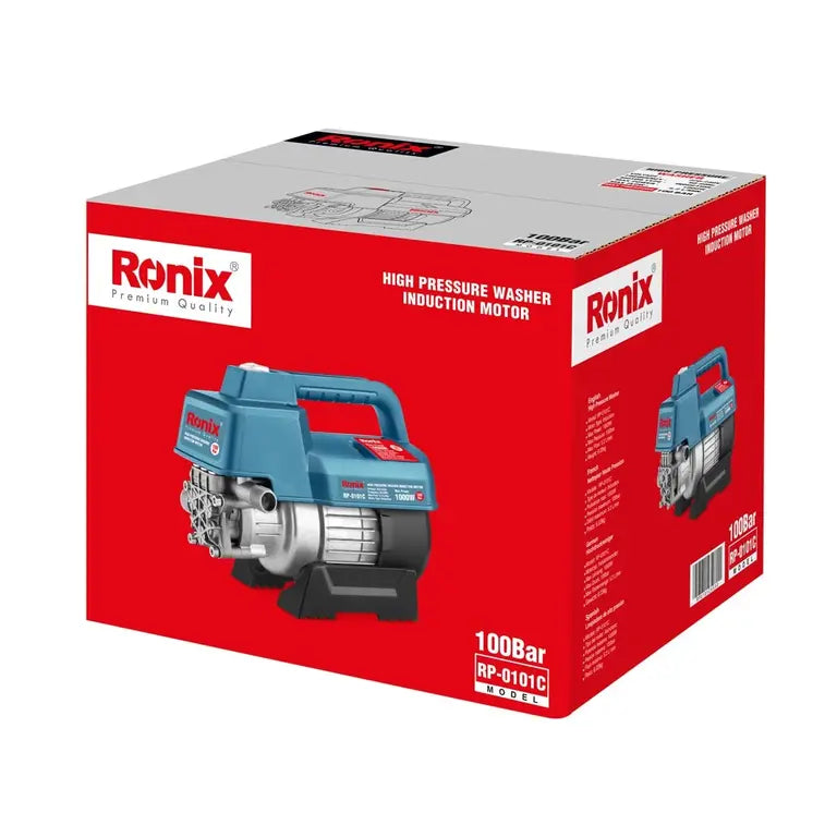 Ronix Kompakter Induktions-Hochdruckreiniger 100 bar - 1000 W