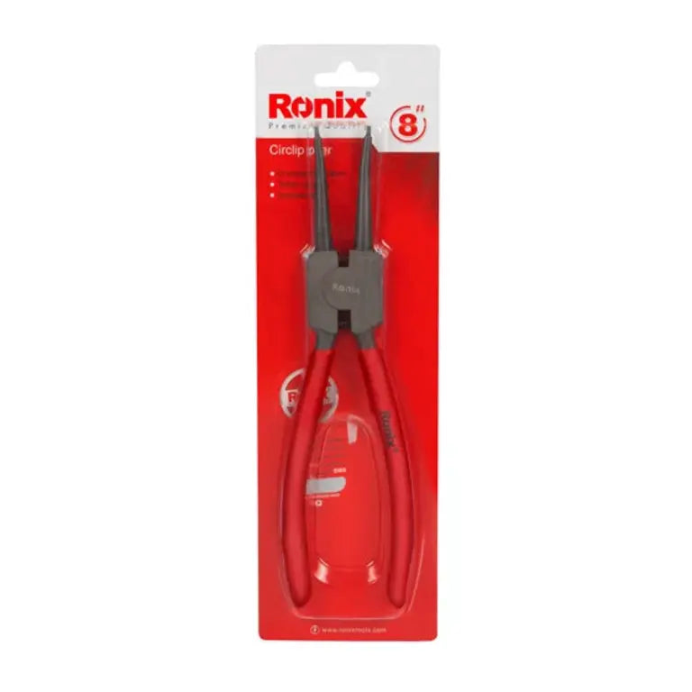 Ronix Gerade Außensprengringzange 7 mm