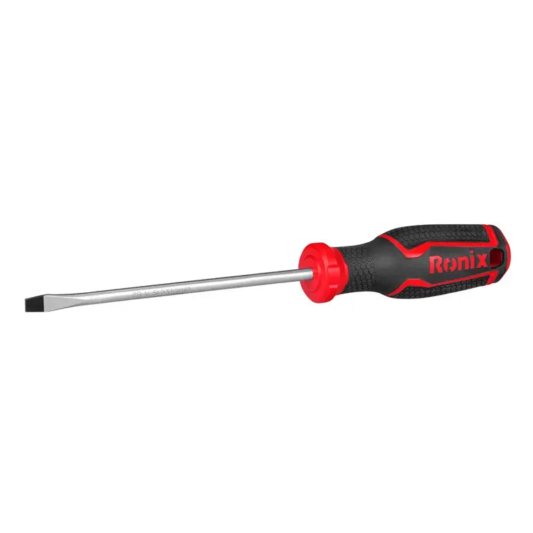 Ronix Schlitzschraubendreher mit PP+TPR-Griff, 5 * 125 mm (2-farbig)