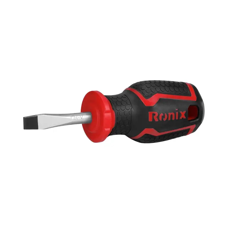 Ronix Schlitzschraubendreher mit PP+TPR-Griff, 6 * 38 mm