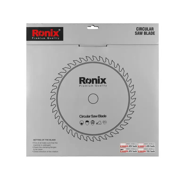 Ronix Kreissägeblatt 300x96T
