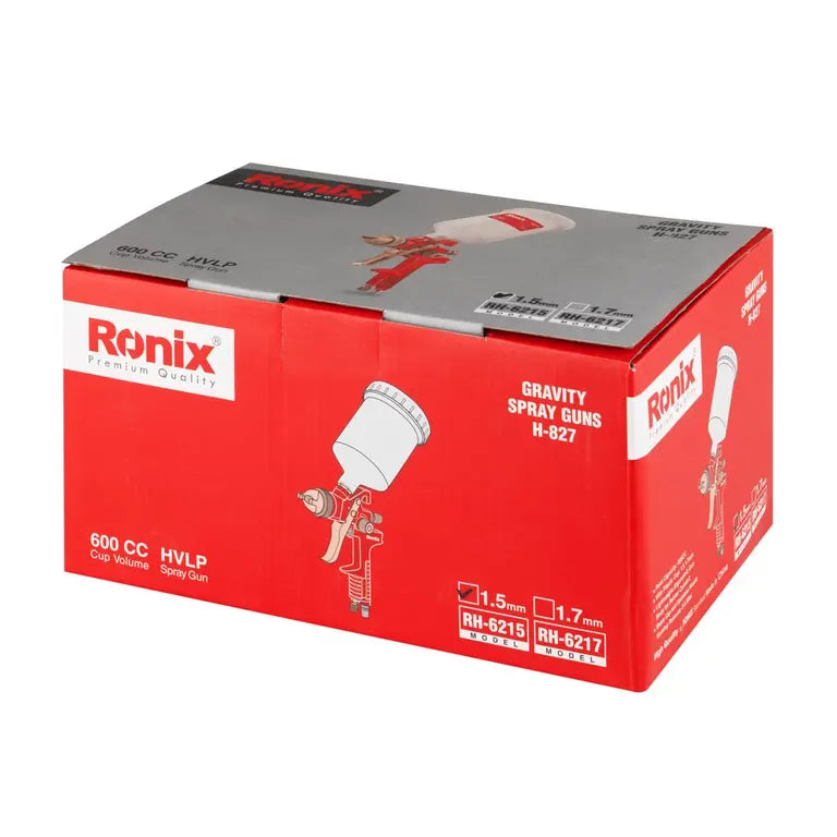 Ronix Druckluft-Spritzpistole H-827-1,5 mm