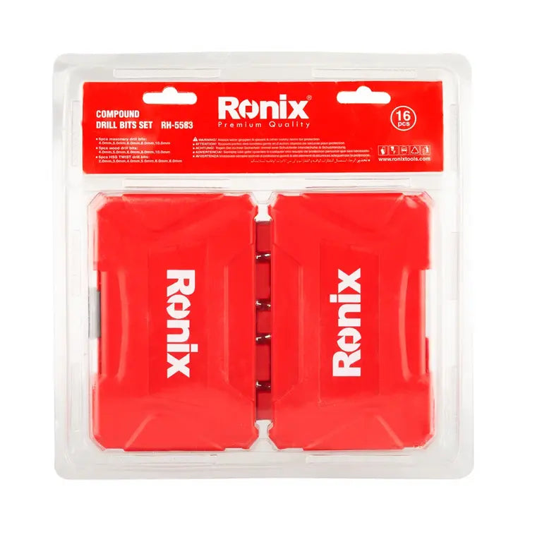 Ronix Stufenbohrer-Set (16-teilig)
