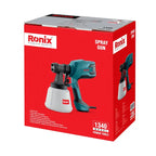 Ronix Elektrische HVLP-Farbspritzpistole, 450 W
