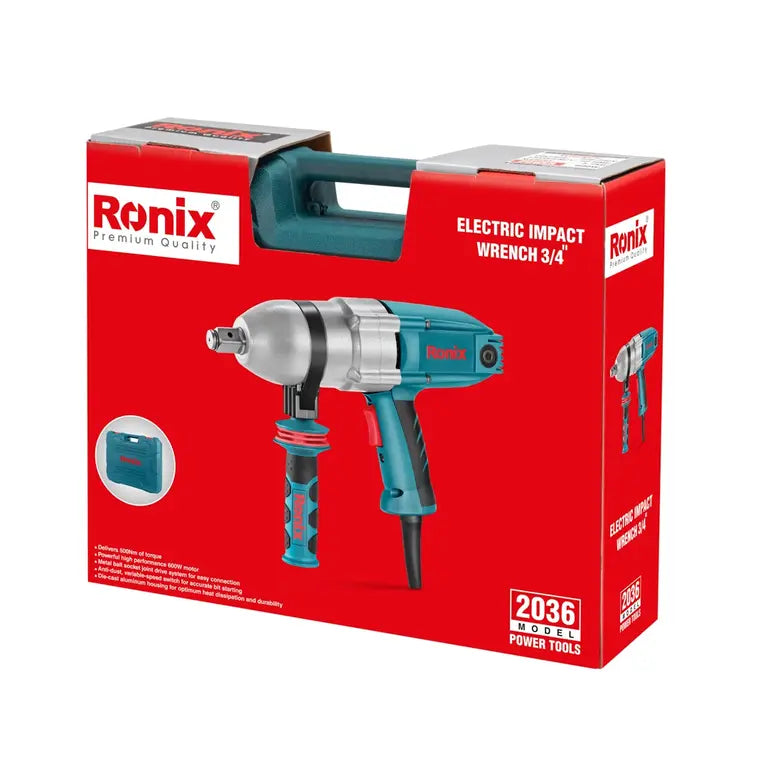 Ronix Elektrischer Schlagschrauber 600 W - 3/4" Antrieb