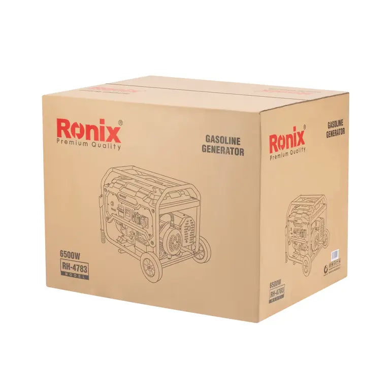 Ronix Benzin-Stromerzeuger 6,5 kW - 25 L Tank