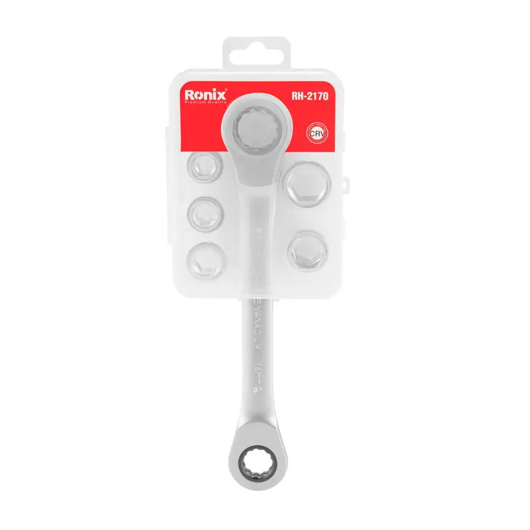 Ronix Ratschenschlüssel-Set (7-teilig)