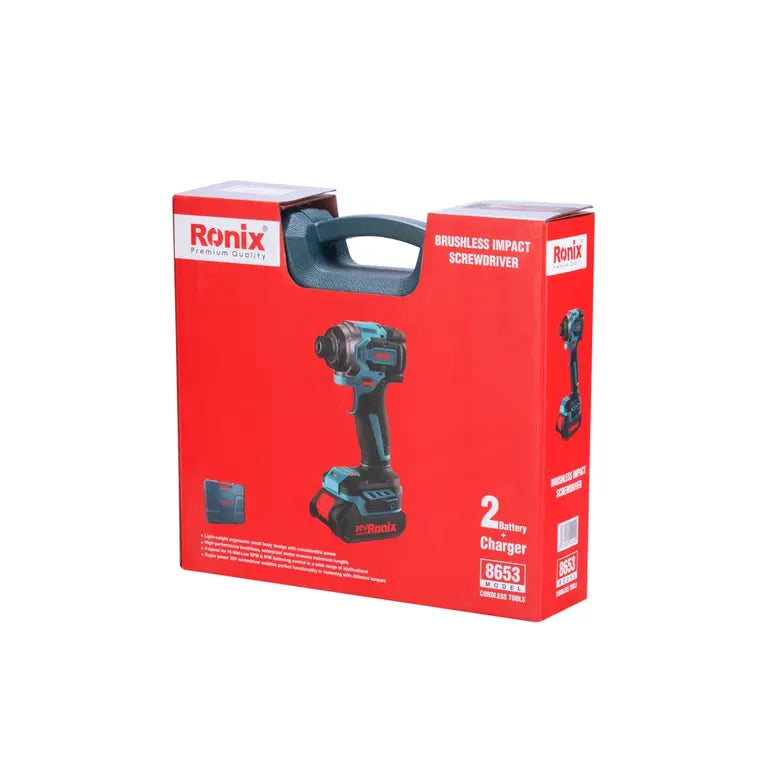 Ronix Bürstenloser Akku-Schlagschrauber 20 V 230 Nm