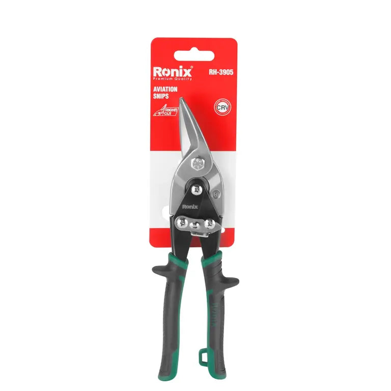 Ronix Rechts angeschlagene Blechschere 10 Zoll