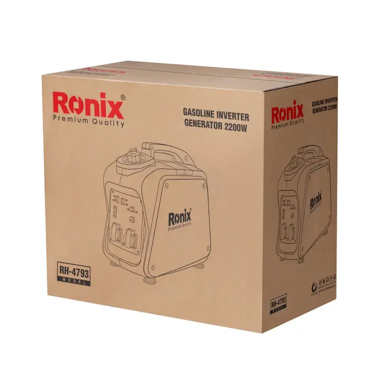 Ronix Benzin-Stromgenerator, 2.2 kW - 4.1 L