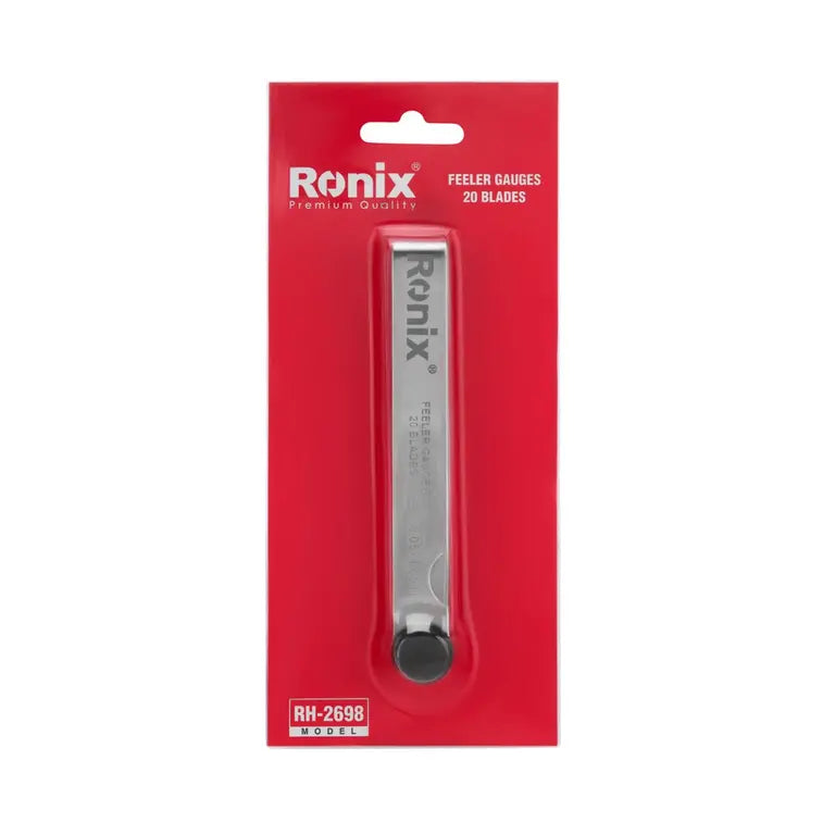 Ronix Fühlerlehren-Set mit 20 Klingen