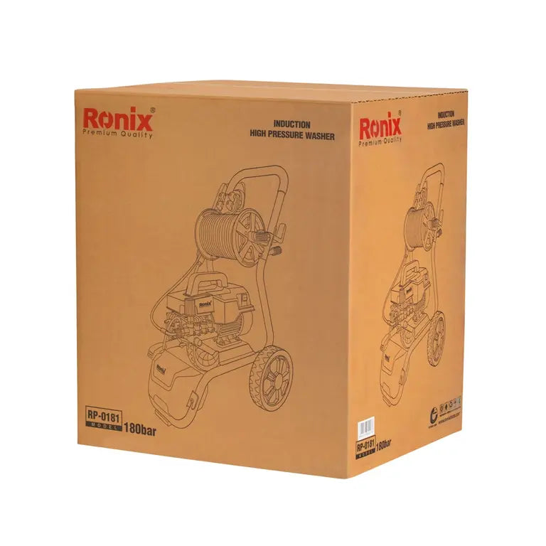 Ronix Industrie-Induktions-Hochdruckreiniger 180 bar - 2400 W