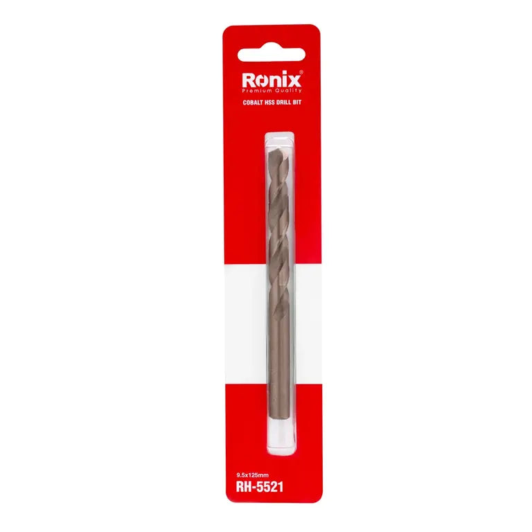 Ronix NA5-Kobalt-HSS-Bohrer 9,5 mm