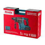Ronix Model 8910 40V 40V Bürstenloses Akku Rotationshammer Set 2 4 J 28 mm