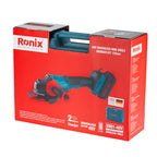 Ronix Modell 8901 40V 40V Bürstenloser Kabelloser Mini Winkelschleifer Kit 125mm