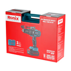 Ronix Bürstenloses Akku-Schlagbohrschrauber-Set, 40 V, 150 Nm