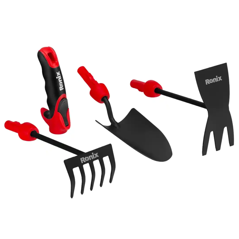Ronix Abnehmbares Gartenwerkzeug-Set (5-teilig)