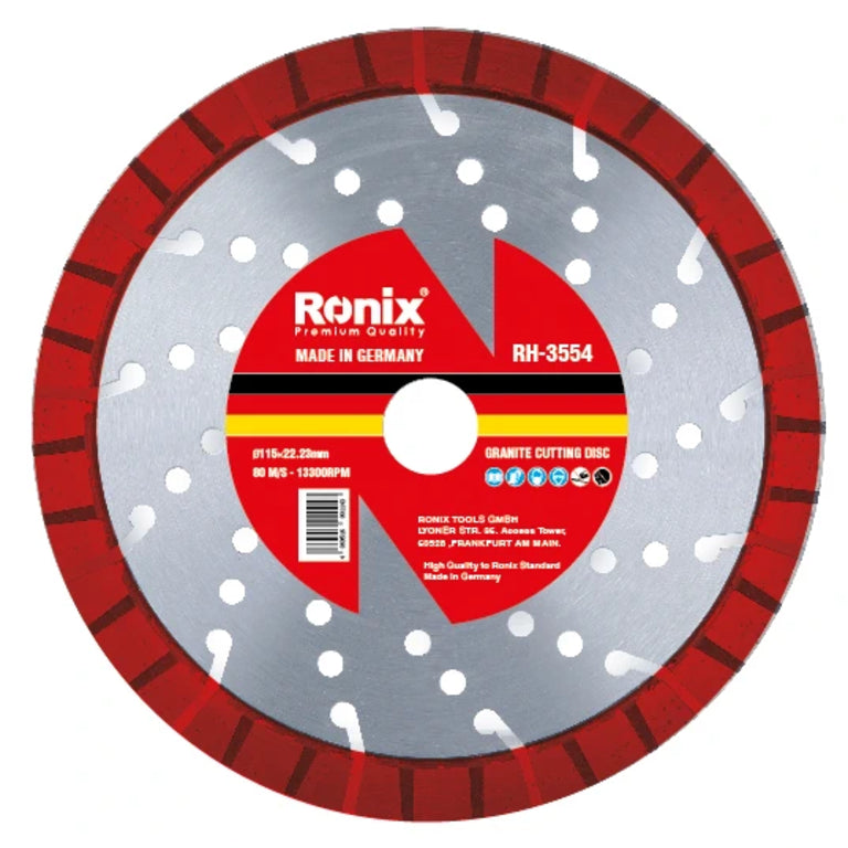 Ronix Granit-Trennscheibe 115 mm-Segment 13