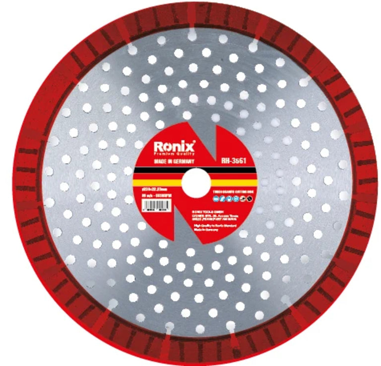 Ronix Turbo-Granit-Trennscheibe 230 mm-Segment 13