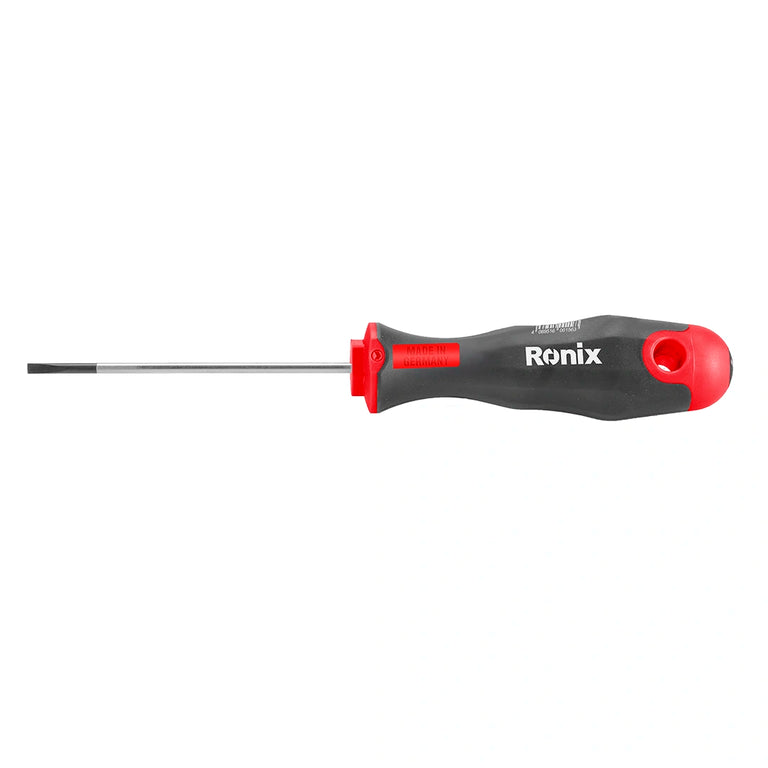 Ronix Schlitzschraubendreher mit TPR-Griff 5,5 × 125 mm