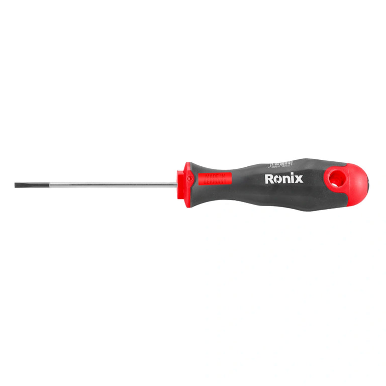 Ronix Schlitzschraubendreher mit TPR-Griff 6 * 150