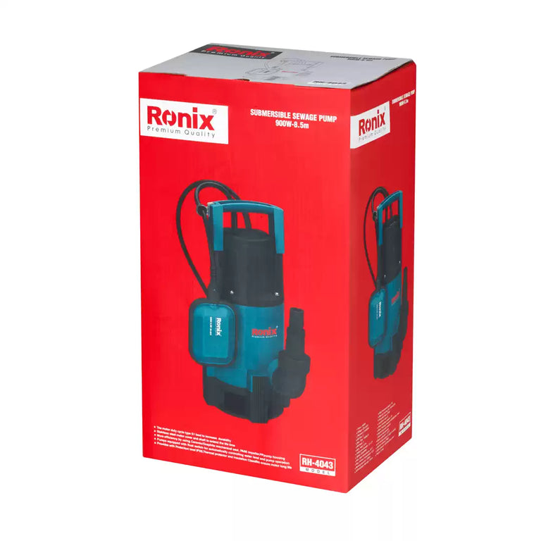Ronix Abwasser Tauchpumpe 900w-8.5m