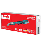 Ronix Akku-Winkelschlagschrauber 20 V (Ohne Akku und Ladegerät)