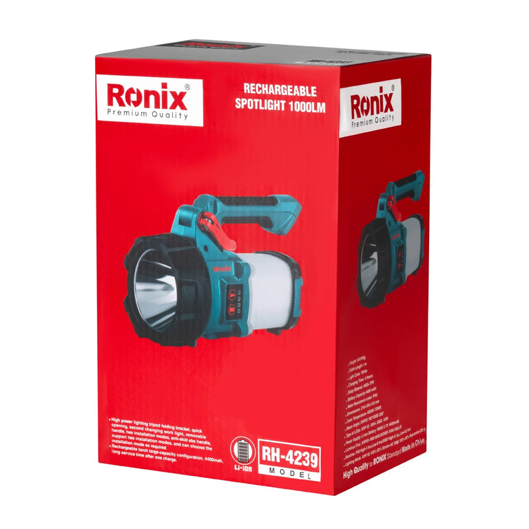 Ronix Wiederaufladbarer Scheinwerfer
