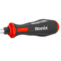 Ronix Schlitz-Schraubendreher mit Schlagkappe und TPR-Griff, 9 × 150 mm