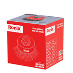 Ronix Gewellte Topfbürste 75 mm