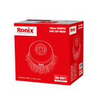 Ronix Gewellte Topfbürste 100 mm