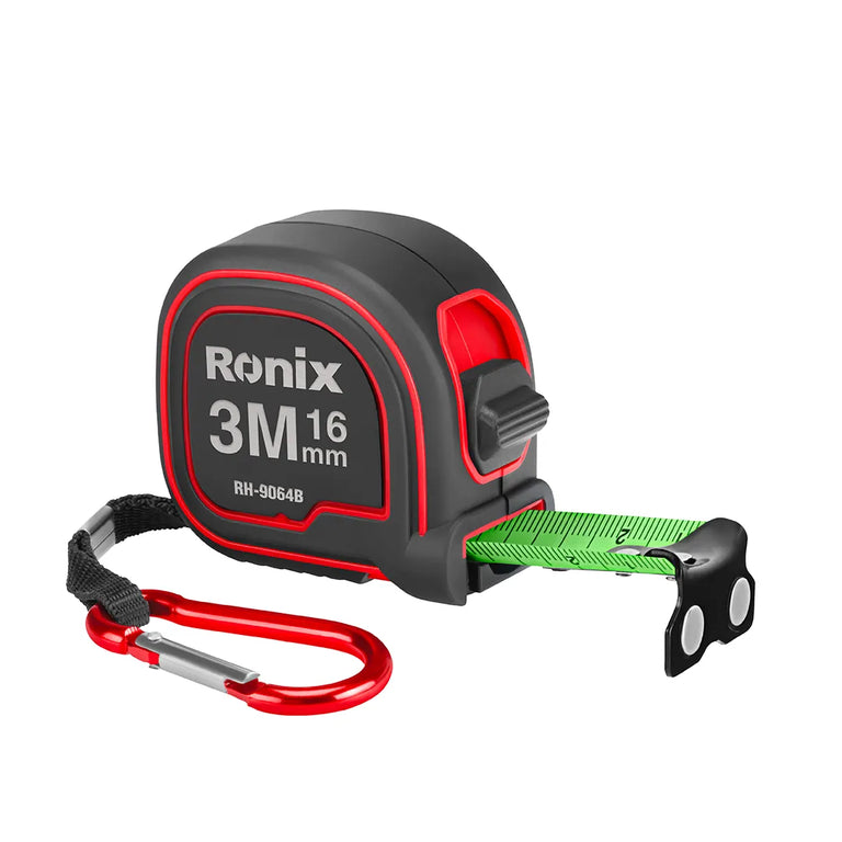 Ronix Maßband 3 m, Glory Modell (metrisch und Zoll)