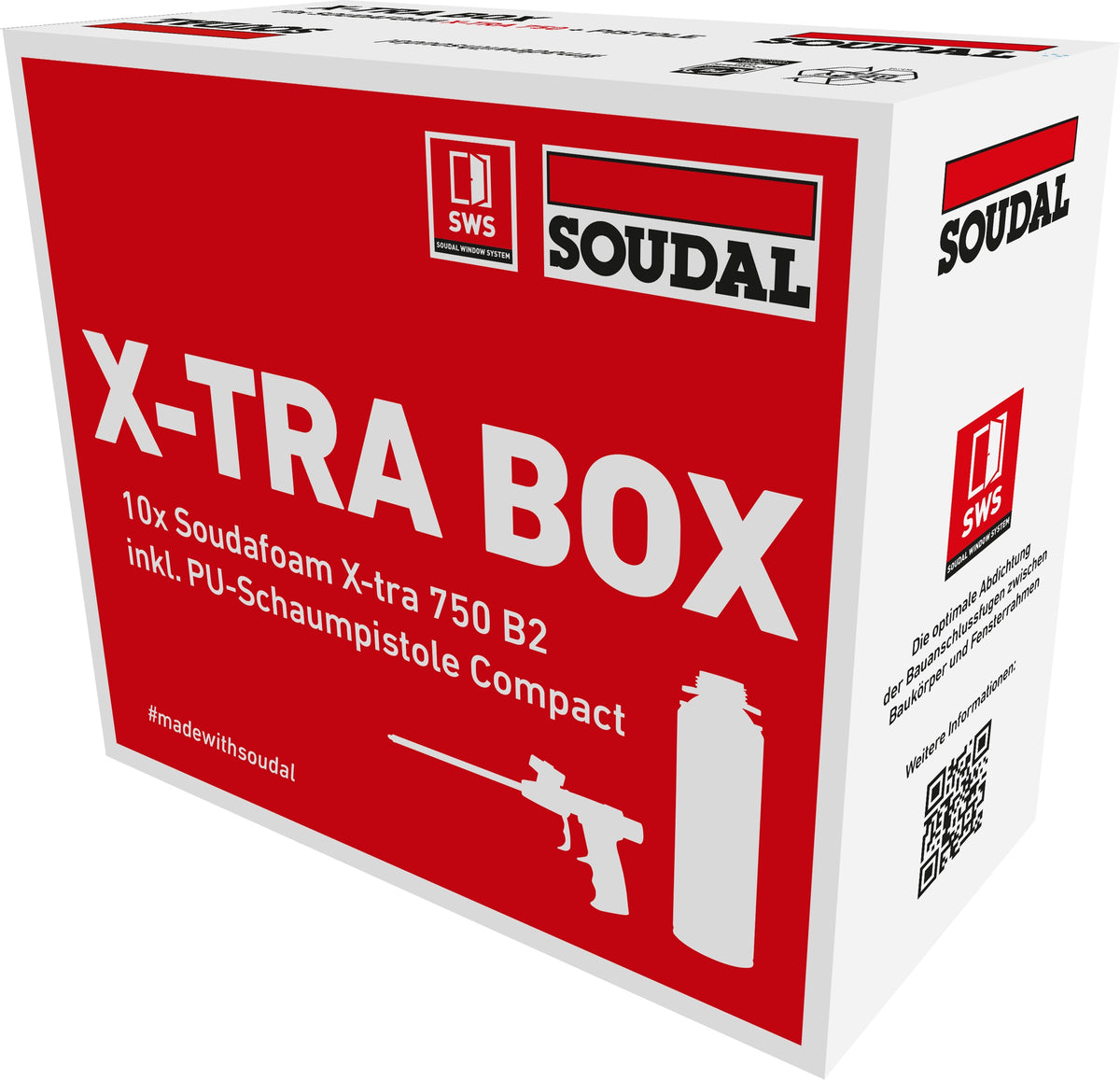 Soudal Combibox Soudafoam X-tra C&F