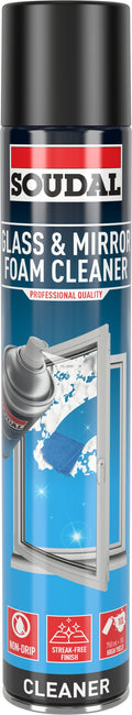Soudal Glass & Mirror Foam Cleaner