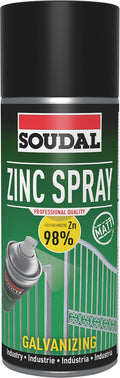Soudal Zinc Spray 98% Acrylic