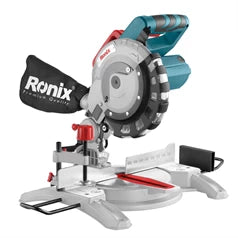 Ronix Gehrungssäge mit Winkel- und Gehrungsschnitt - 1450 W - 210 mm