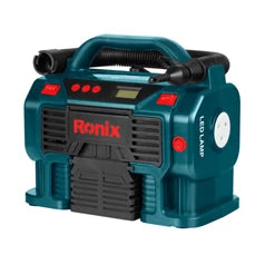 Ronix AC/DC Mini-Druckluftkompressor Digital 11 bar