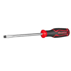 Ronix Schlitzschraubendreher mit PP TPR Griff 8*150 mm (2-Farbig)