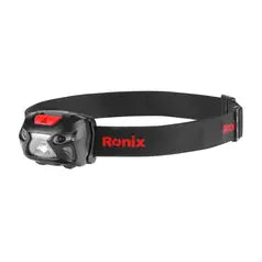 Ronix Wiederaufladbare Stirnlampe mit Bewegungssensor 3 W - 120 Lumen
